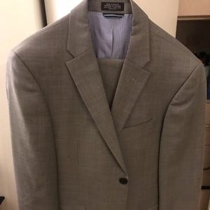 Tommy Hilfiger Gray Suit